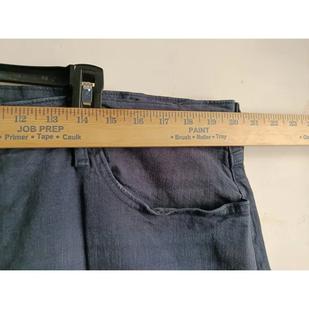Polo Ralph Lauren Men's Dark The Hampton Relaxed Straight Jeans Zip Size 42 x 30
